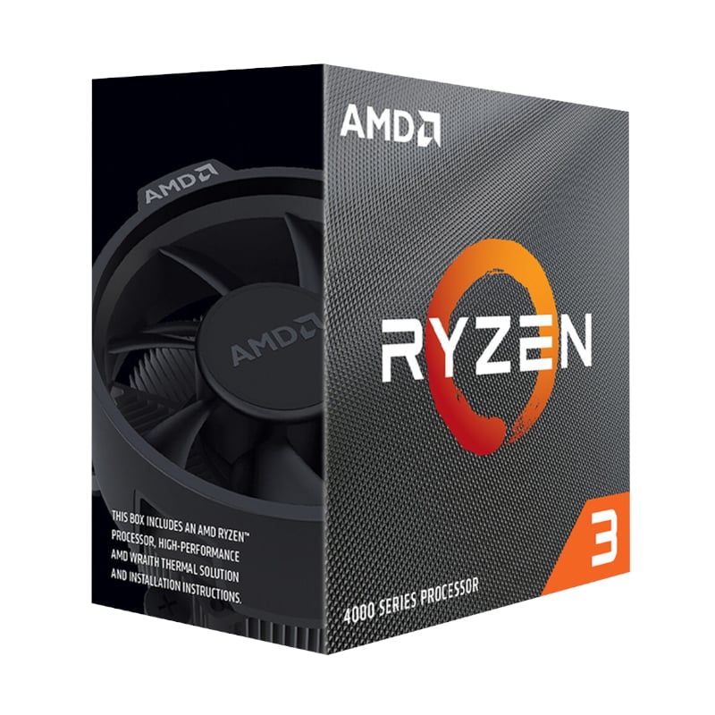 AMD RYZEN 3 4100 4-Core 3.8 GHZ AM4 CPU