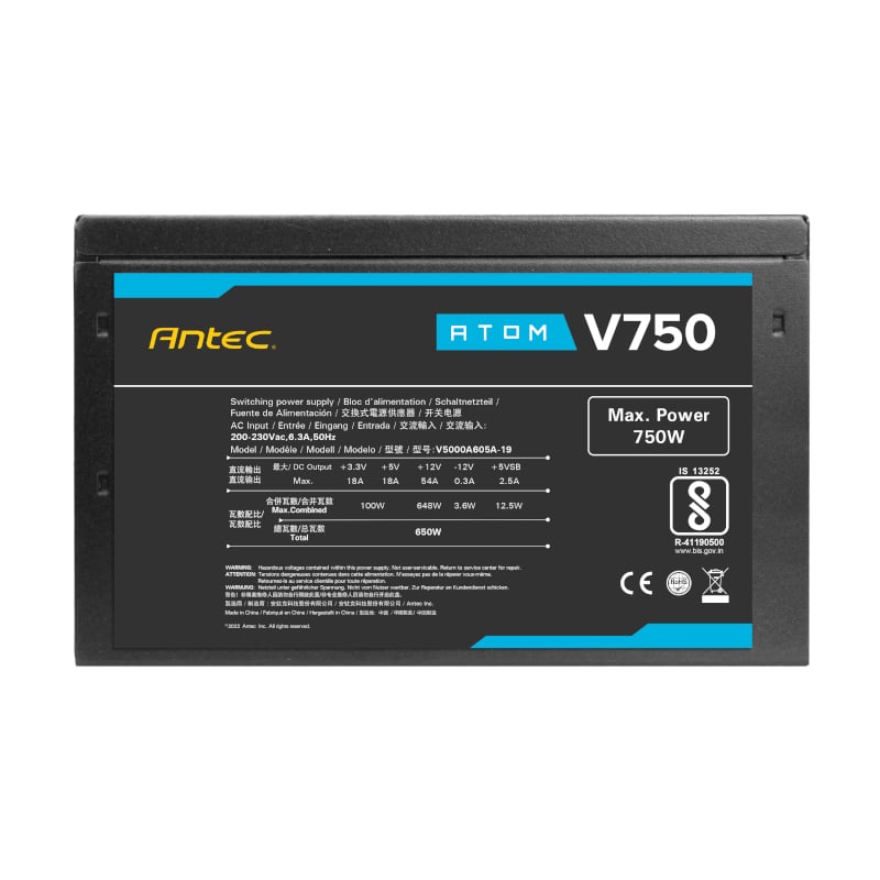 Antec Atom V750 Power Supply