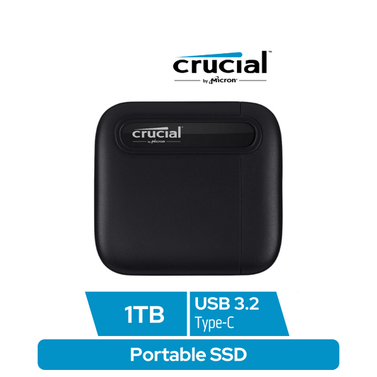 Crucial X6 1TB Portable SSD