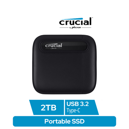 Crucial X6 2TB Portable SSD