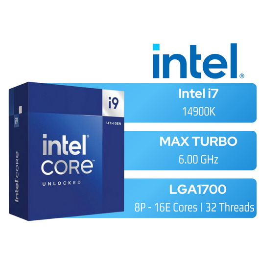 Intel 14th Gen Core i9-14900K LGA1700 3.2GHz 24-Core CPU