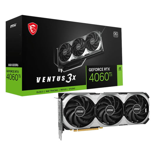 MSI GeForce RTX 4060Ti Ventus 3X 8GB