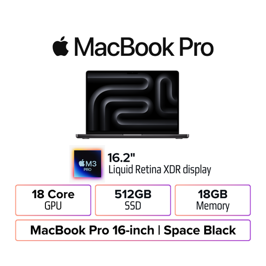 MacBook Pro 16-inch | Apple M3