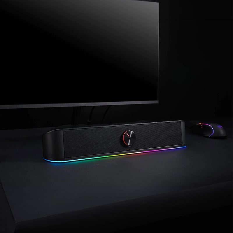 REDRAGON 2.0 Sound Bar ADIEMUS PC Gaming Speaker