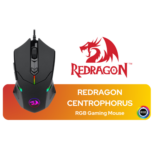 REDRAGON CENTROPHORUS RGB Gaming Mouse