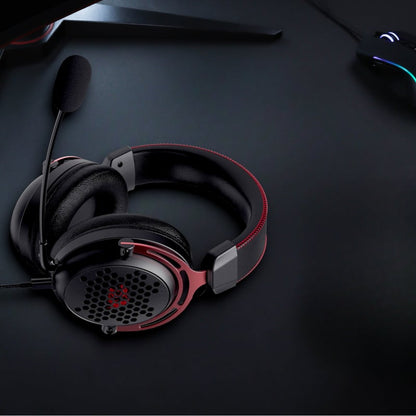 REDRAGON Over-Ear DIOMEDES Honeycomb Gaming Headset