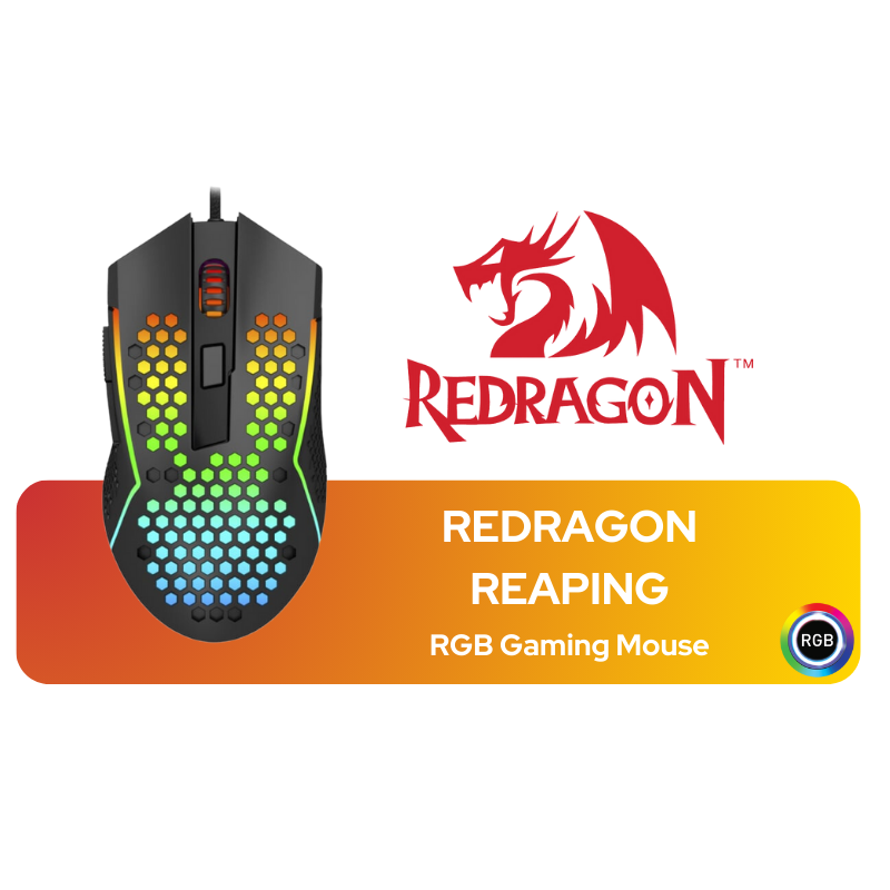 REDRAGON REAPING RGB Gaming Mouse