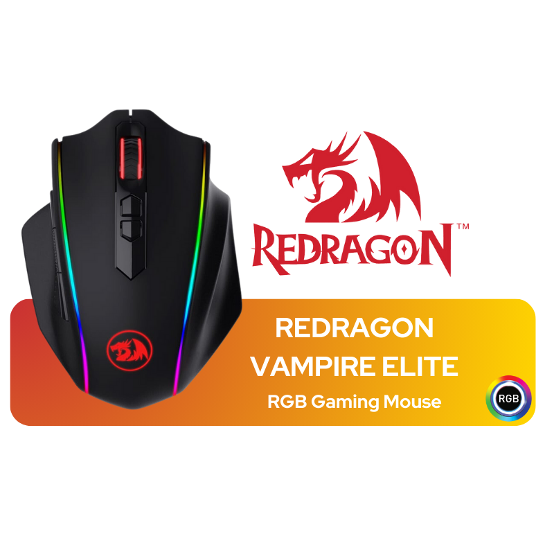 REDRAGON VAMPIRE ELITE RGB Gaming Mouse