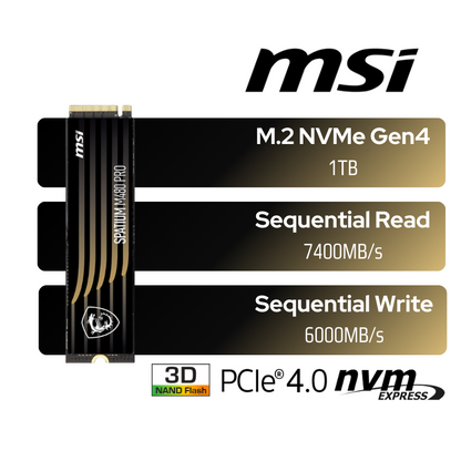 SPATIUM M480 Pro M.2 NVME Gen 4 1TB