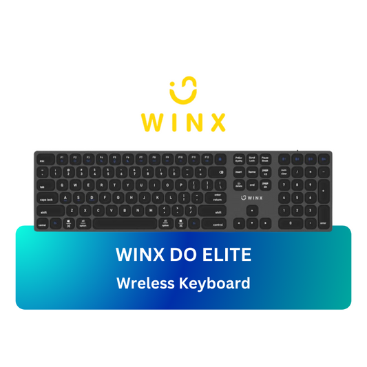 WINX ELITE Wireless and BT Keyboard